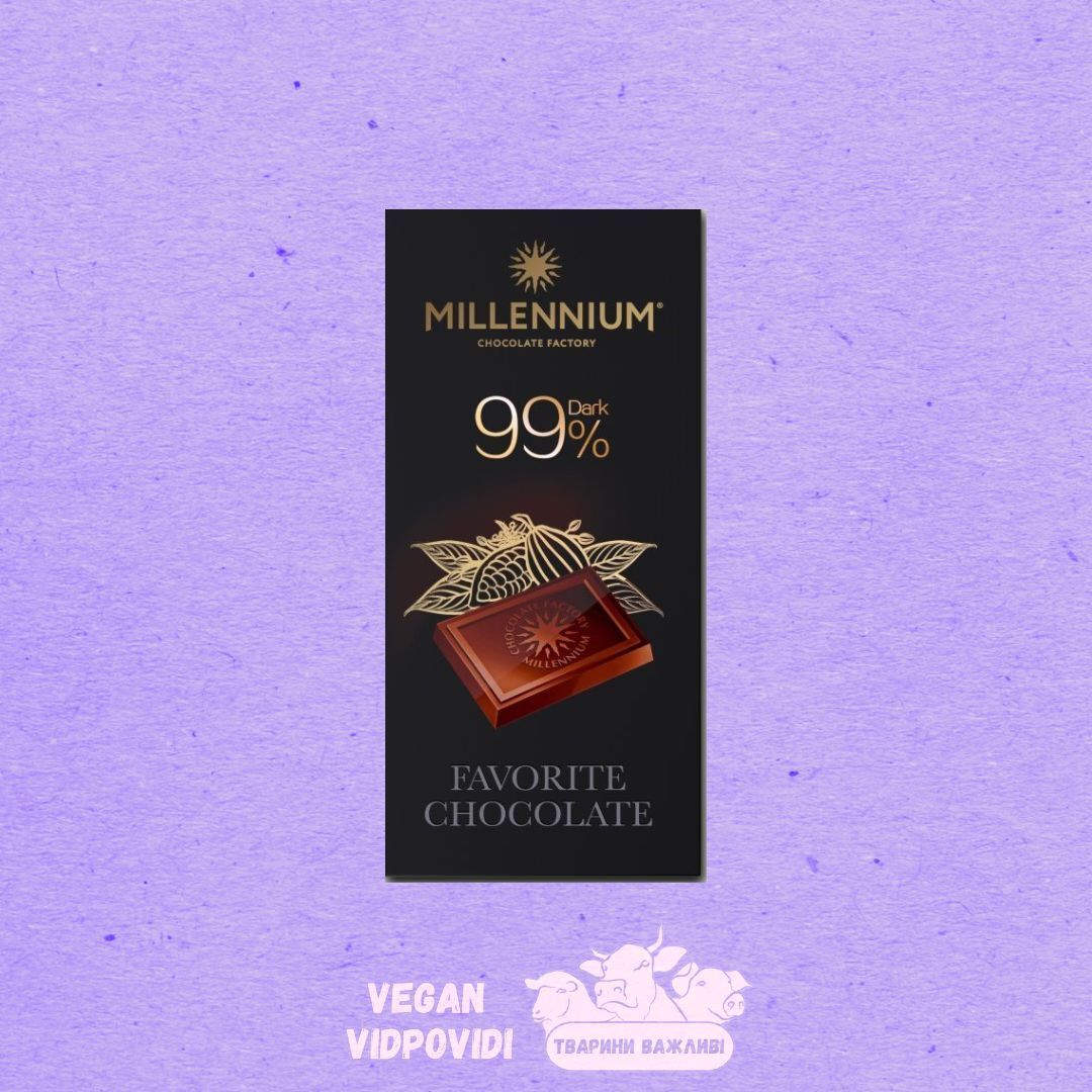 Шоколад “Millennium Favorite” чорний 99%