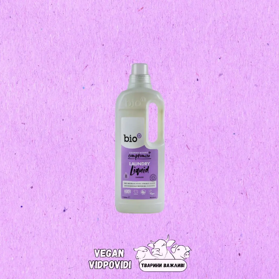 Гель для машинного та ручного прання Bio-D Laundry Liquid Juniper