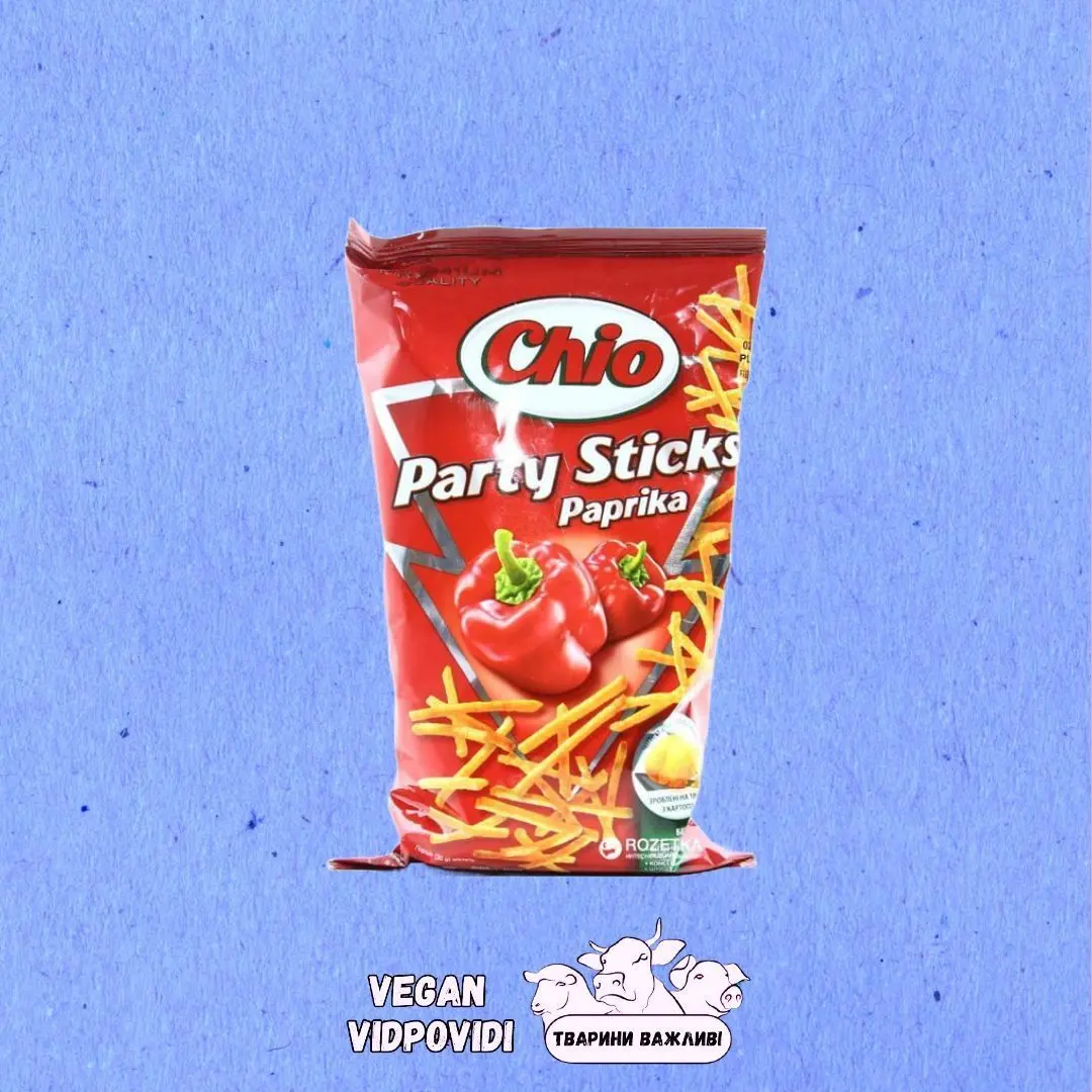 Соломка картопляна Chio Party Sticks Паприка