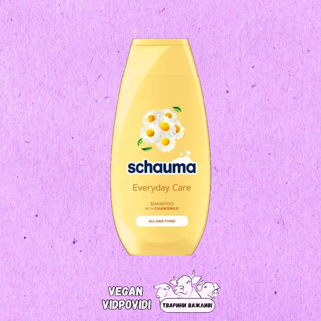 Шампунь Schauma Щоденний догляд, для всіх типів волосся, з екстрактом ромашки