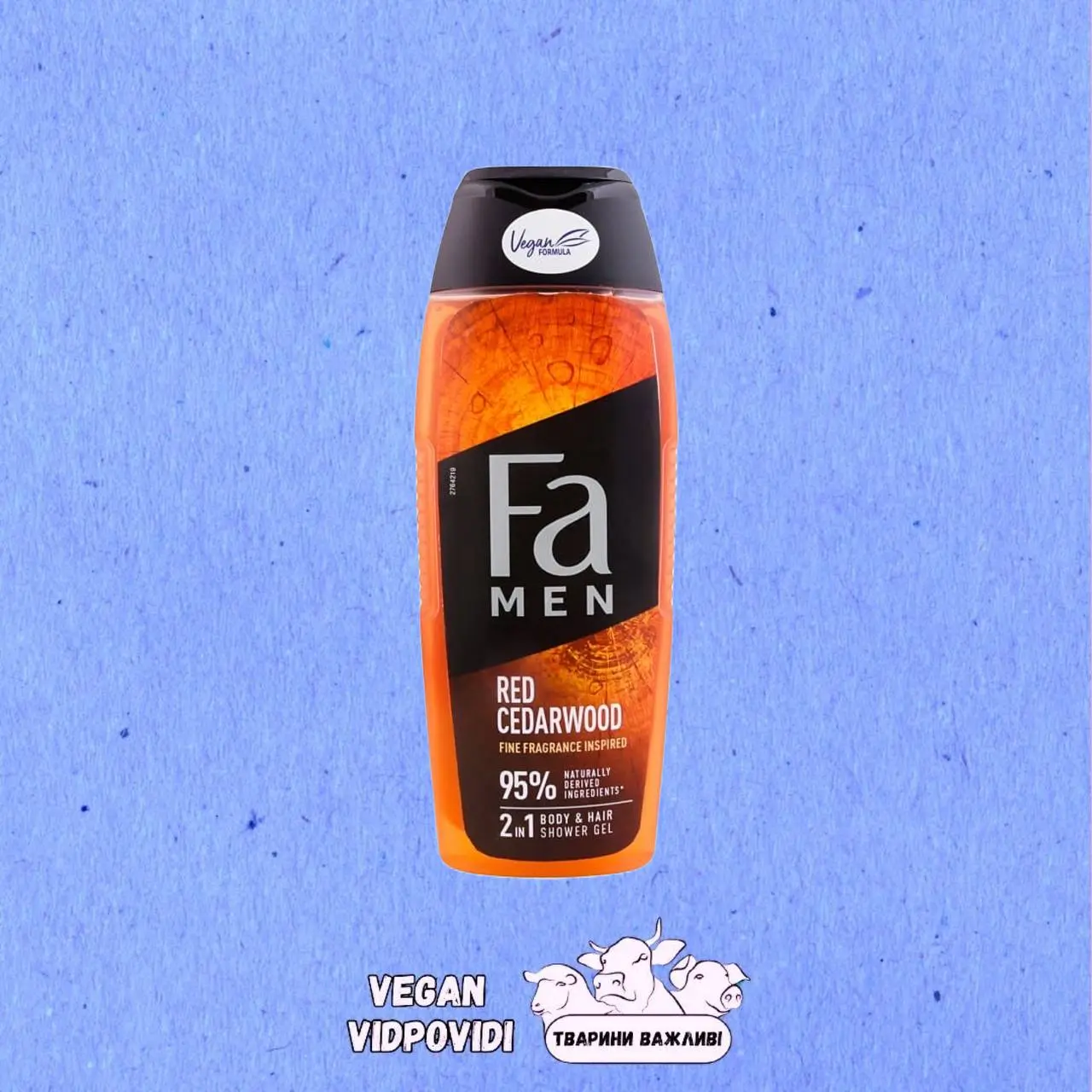 Гель для душу 2 в 1 Fa Men Red Cedarwood
