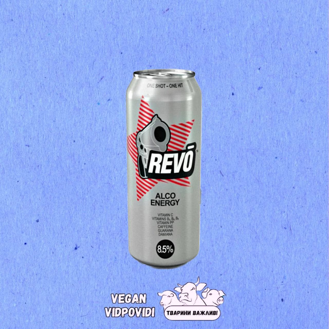 Напій слабоалкогольний Revo Alco Energy енергетичний 8,5%