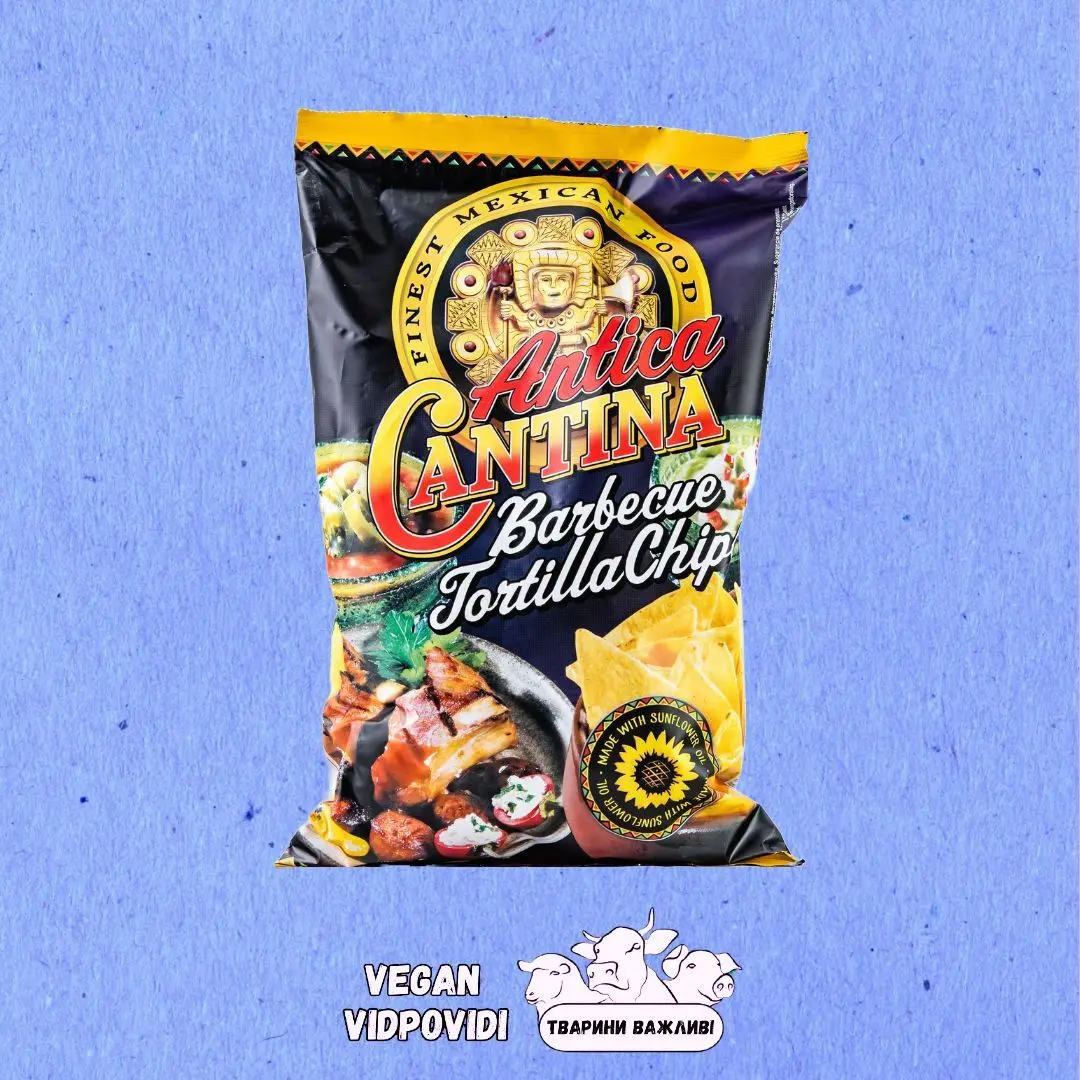 Начос Antica Cantina Barbecue Tortilla Chips
