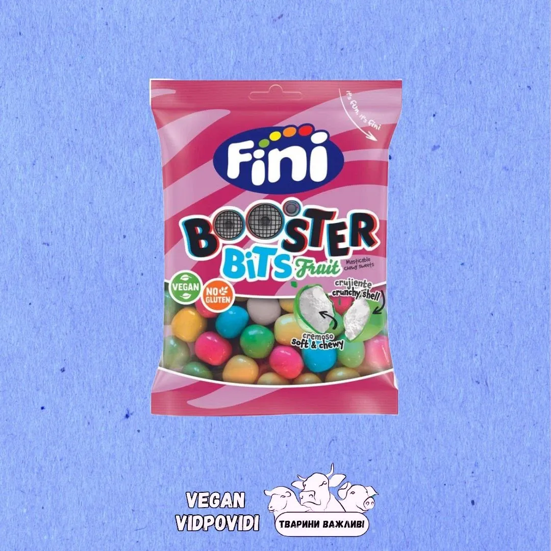 Жувальні цукерки Fini Booster Fruit