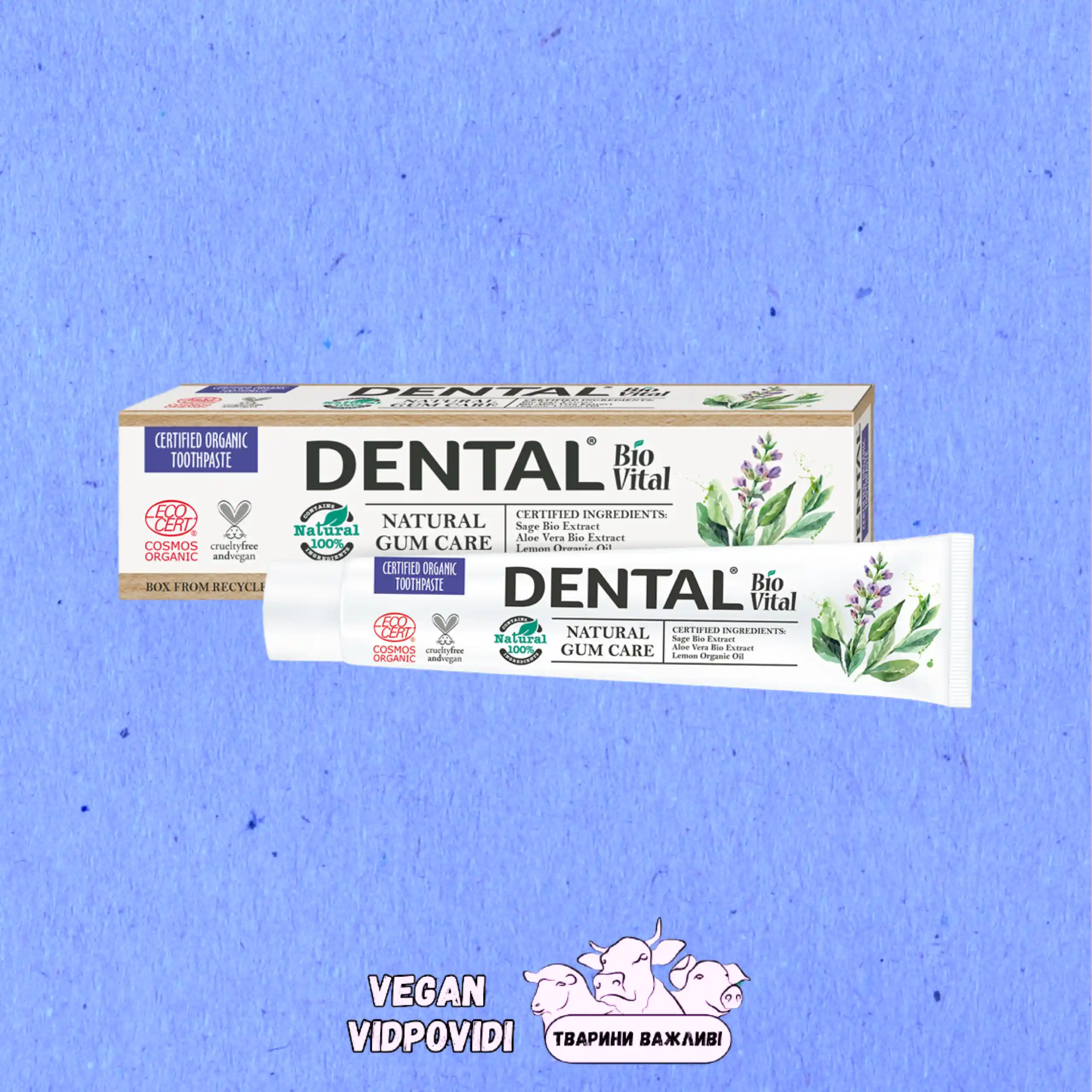 Зубна паста Dental Bio Vital Natural Gum Care