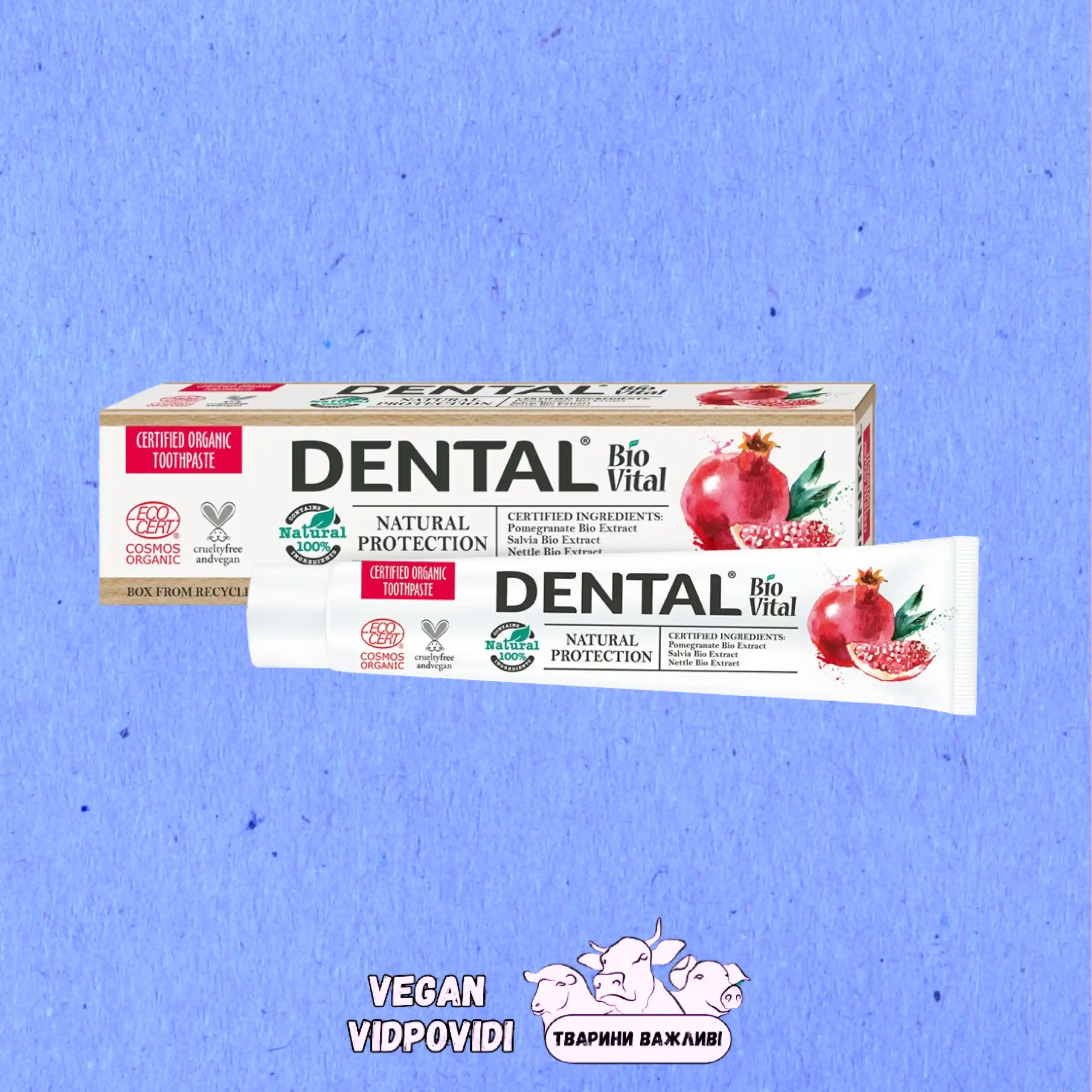 Зубна паста Dental Bio Vital Natural Protection