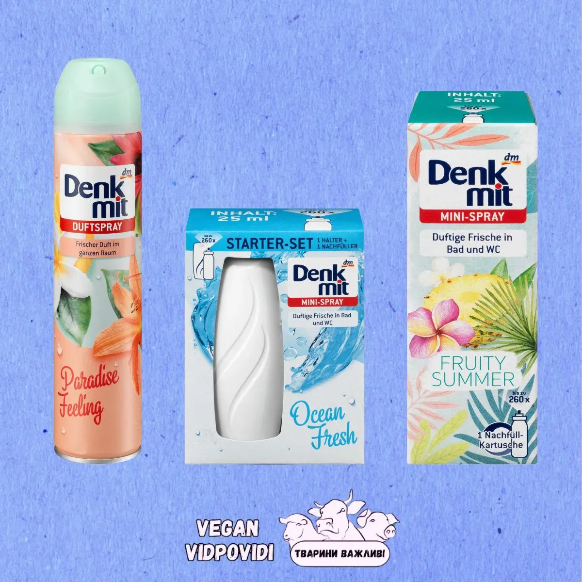 Освіжувачі повітря Denkmit