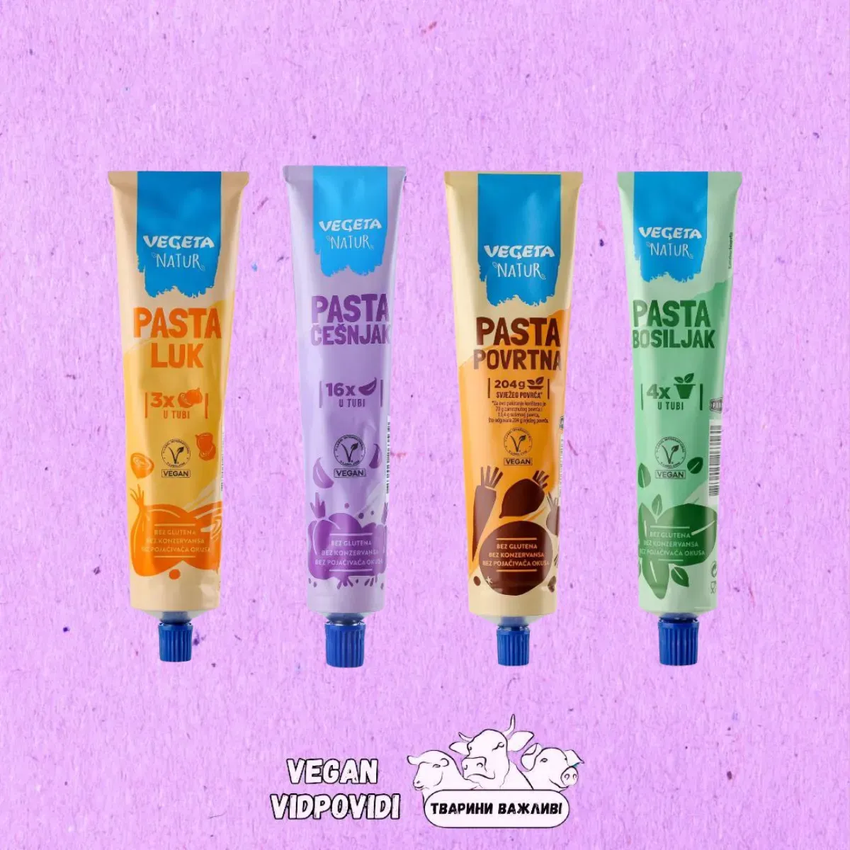 Паста Vegeta Natur овочева