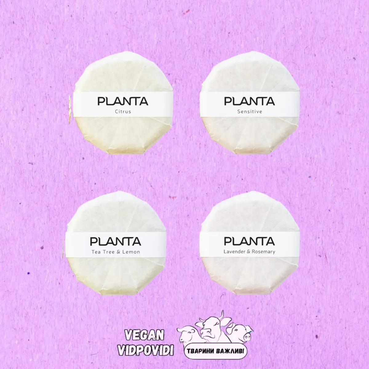 Твердий шампунь Planta