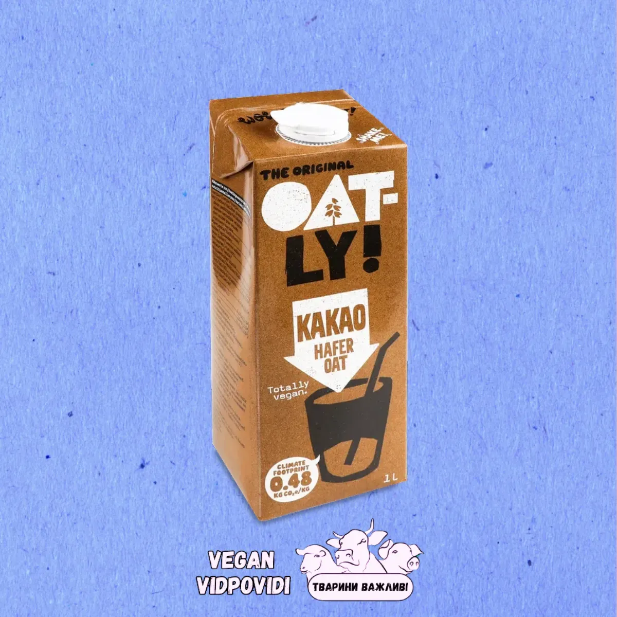 Напій вівсяний Oatly!  какао