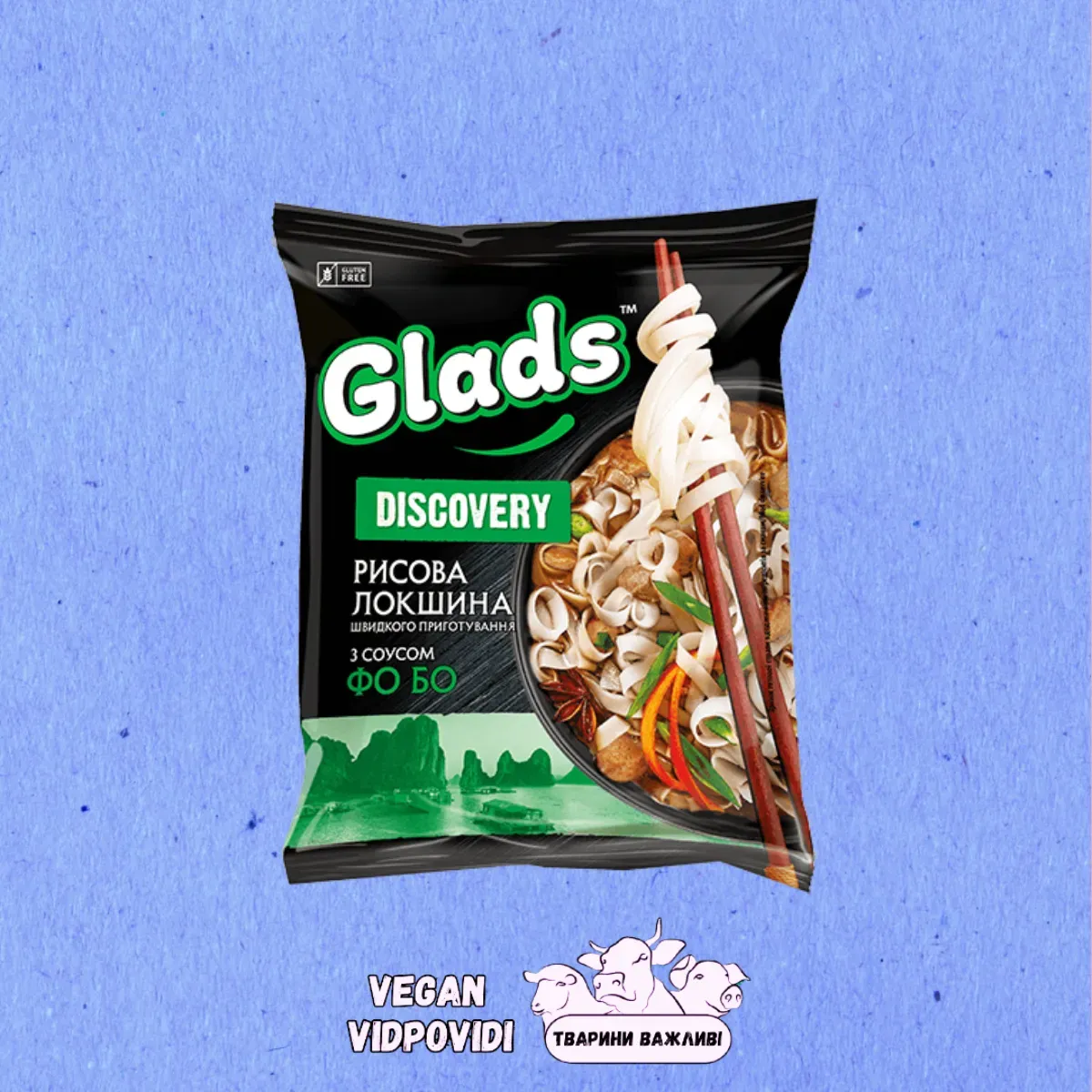 Рисова локшина с соусом Фо Бо Discovery Glads