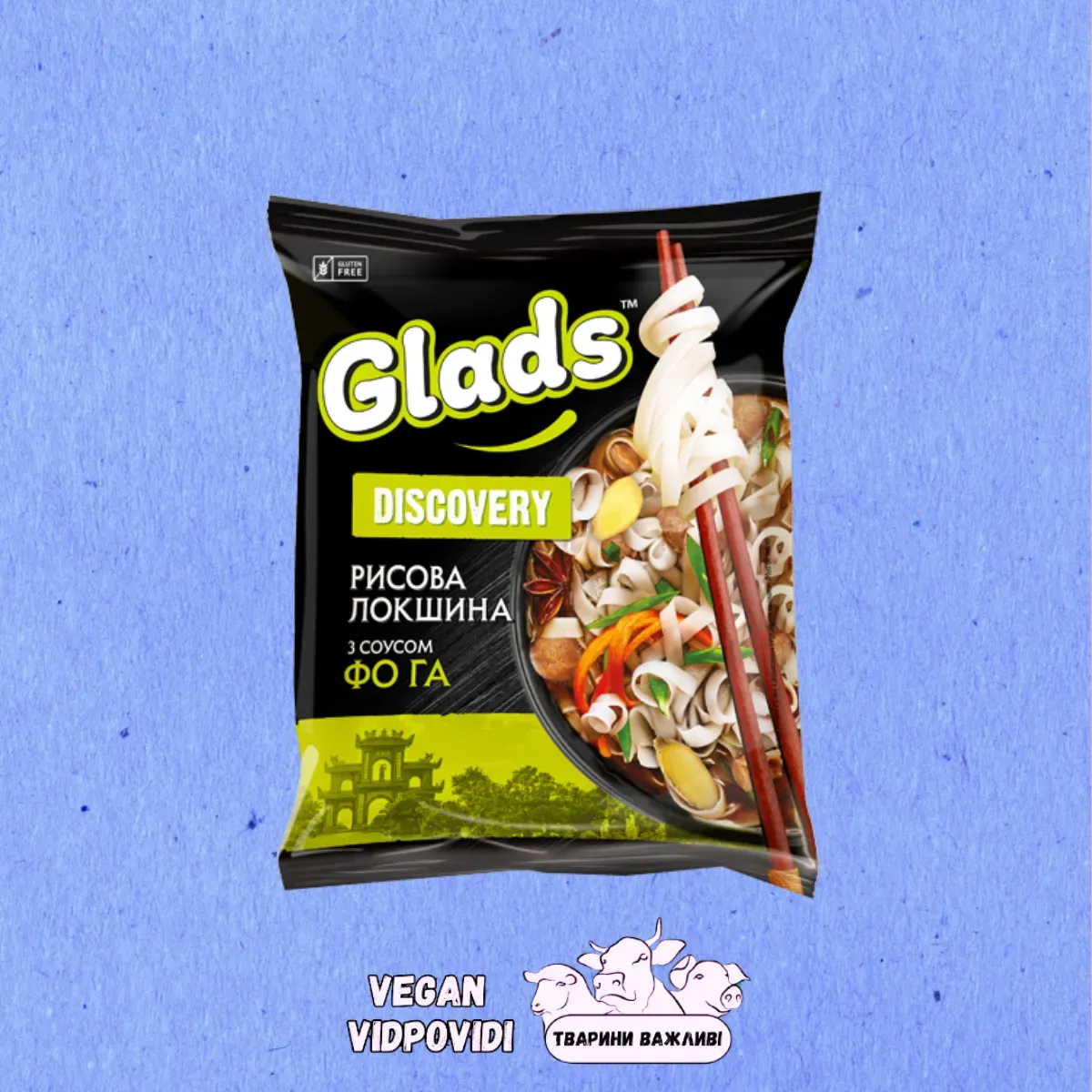 Рисова локшина с соусом Фо Га Discovery Glads