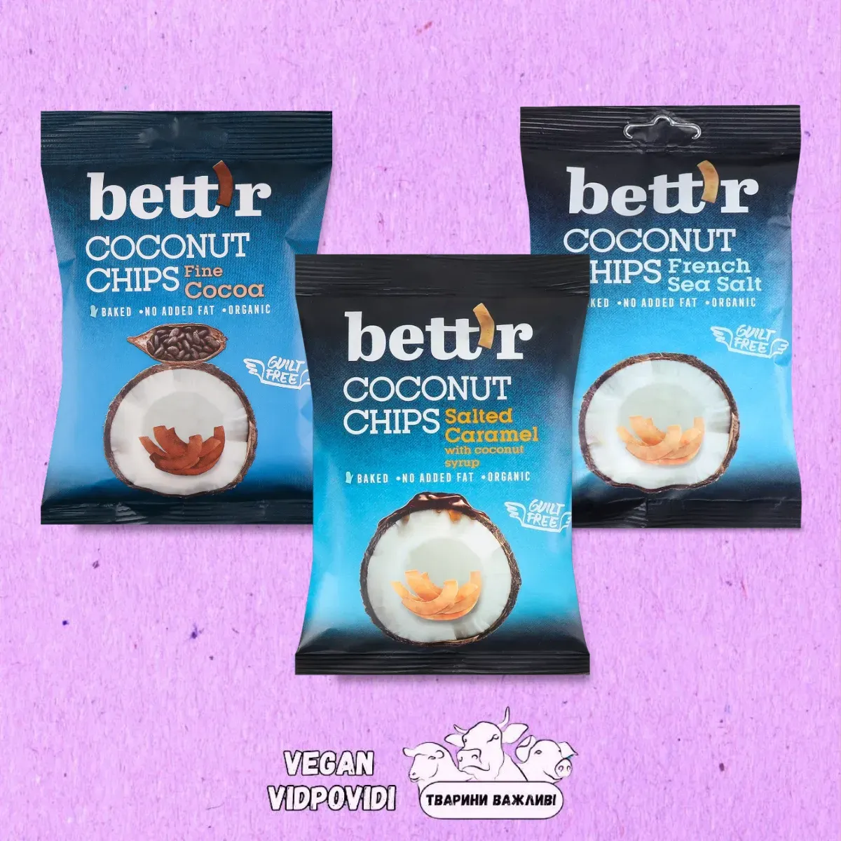 Кокосові чипси Bett'r (Better)