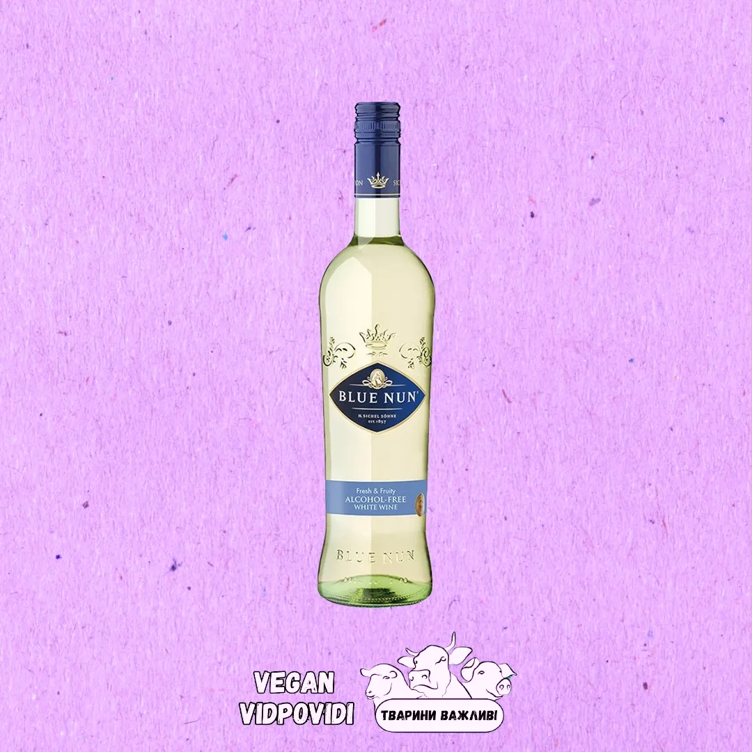 Безалкогольне вино Blue Nun, Langguth Erben, біле напівсолодке