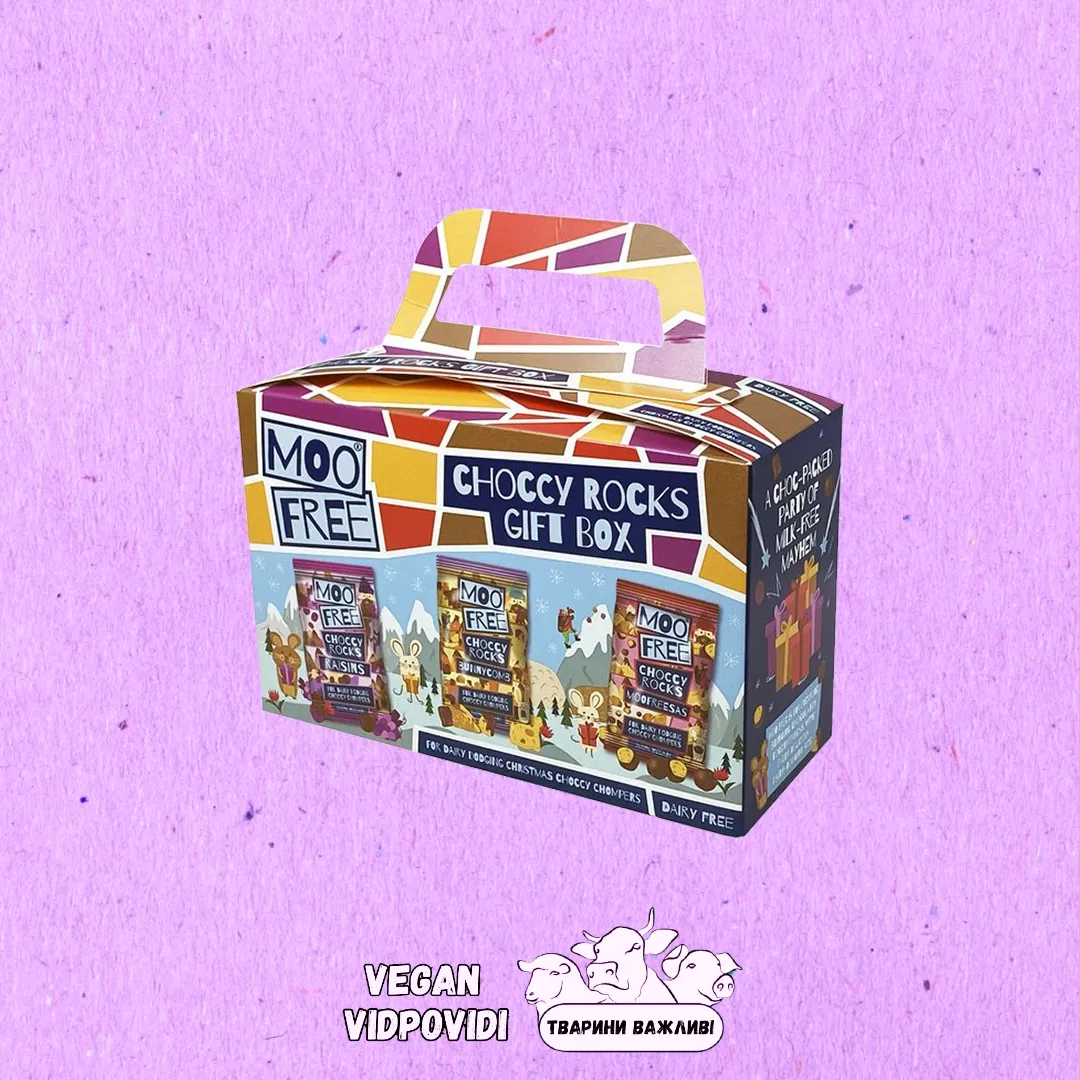 Moo Free Dairy Free Choccy Rocks Gift Box