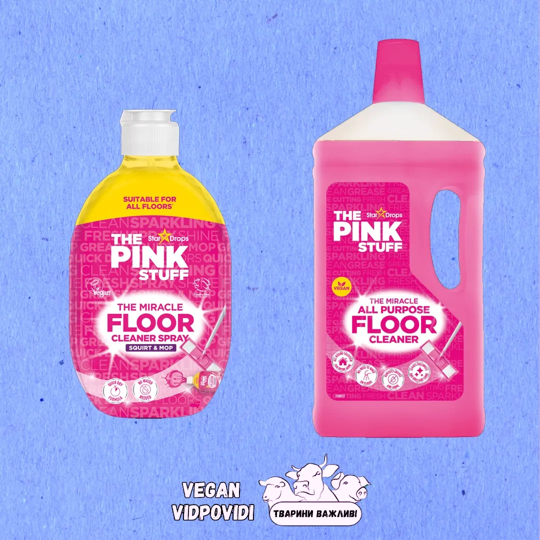 Засоби для миття підлоги The Pink Stuff