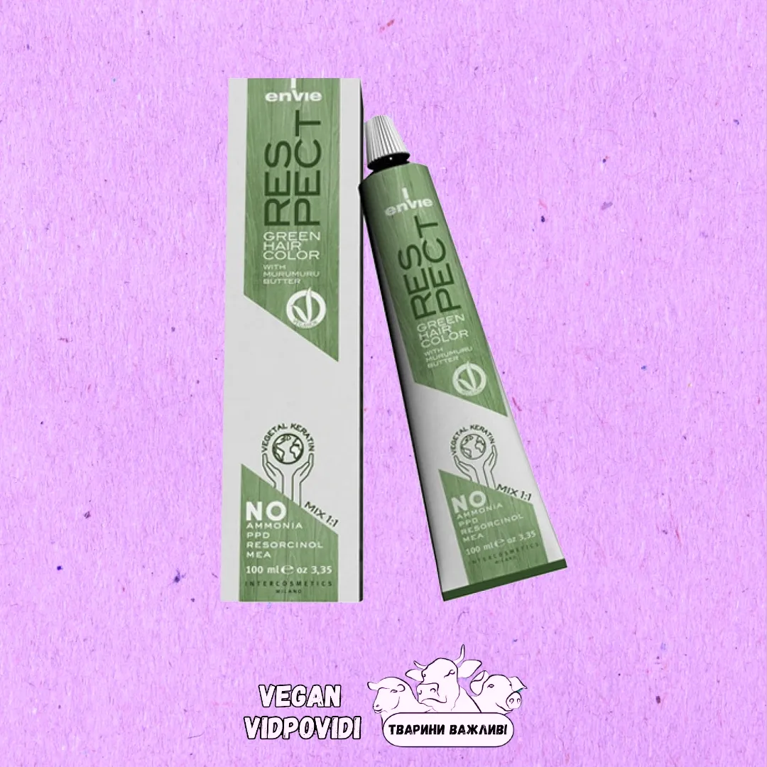 Фарба для волосся Poniks Envie Respect Green Hair Color