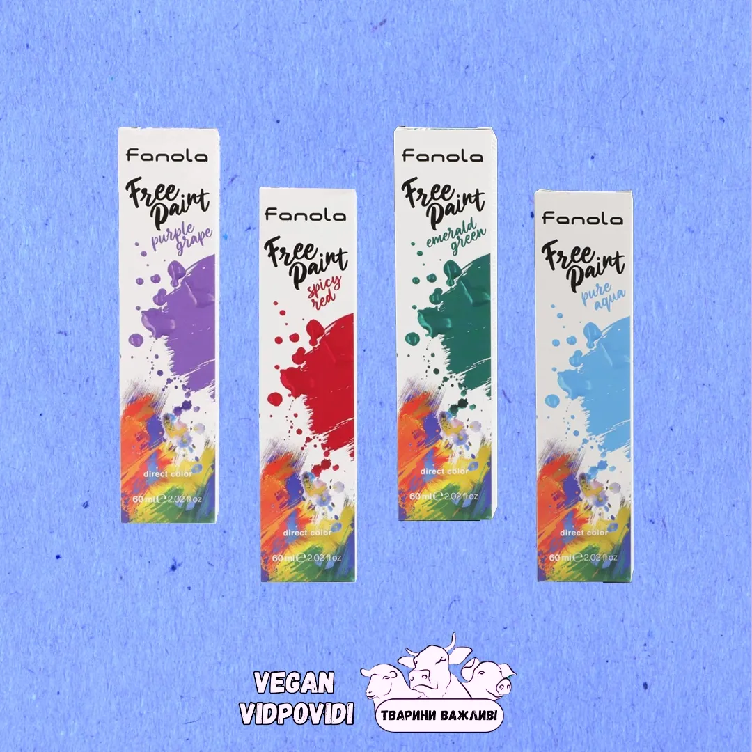 Фарби для волосся Fanola Free Paint