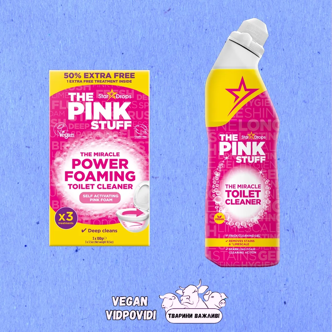 Засоби для миття унітазу The Pink Stuff Toilet Cleaner