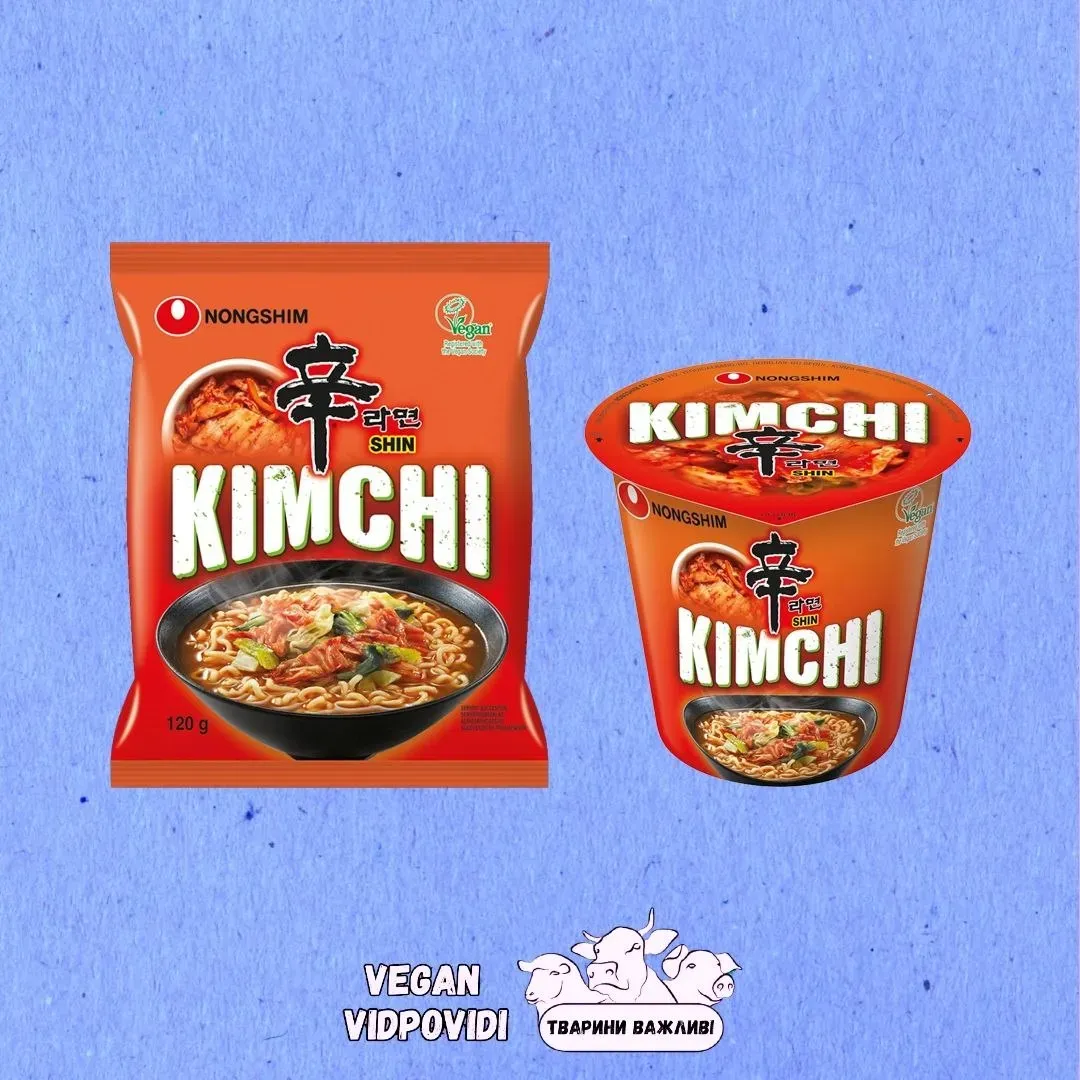 Локшина Nongshim Kimchi Ramyun