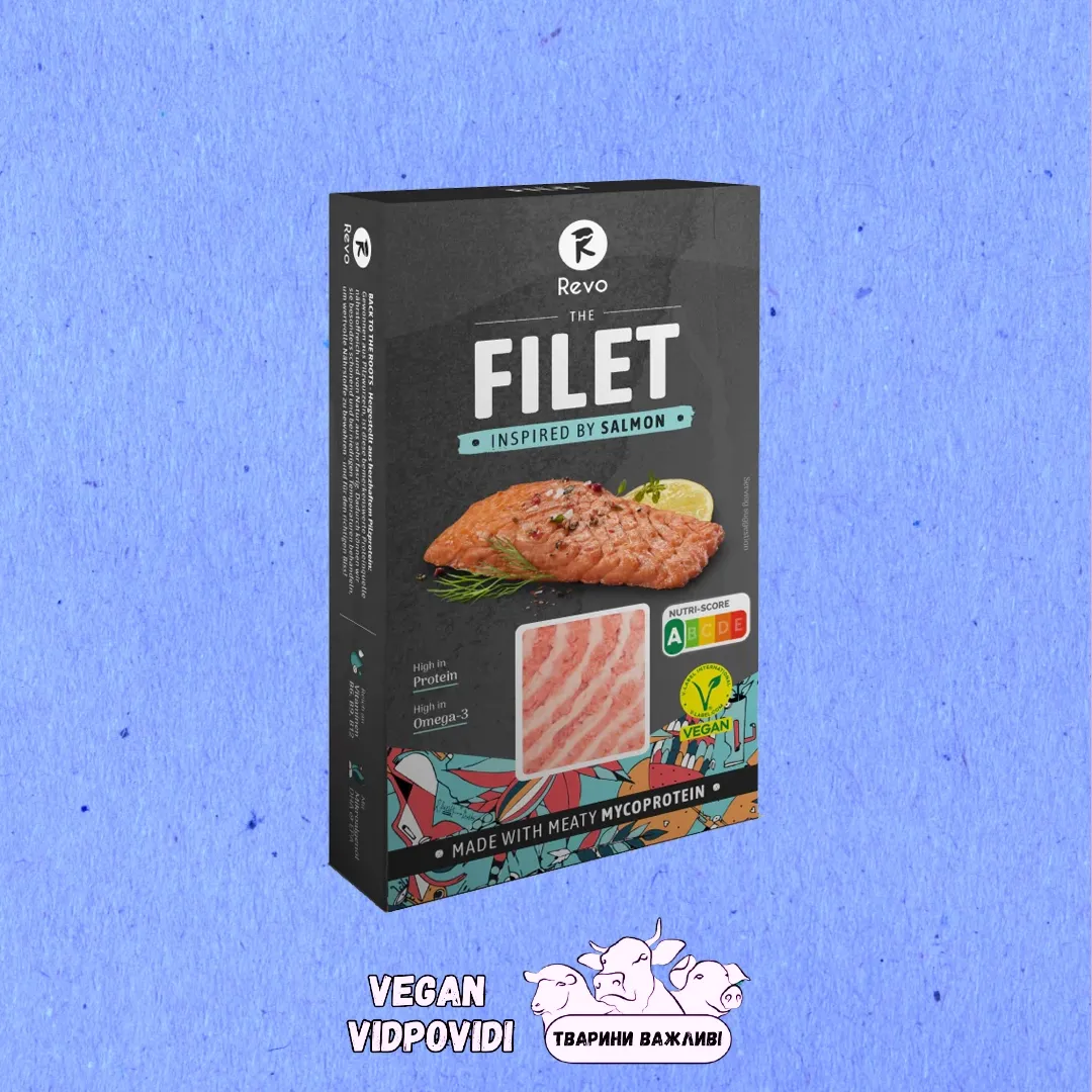 Фішфіле рослинне Filet The Original Revo Foods