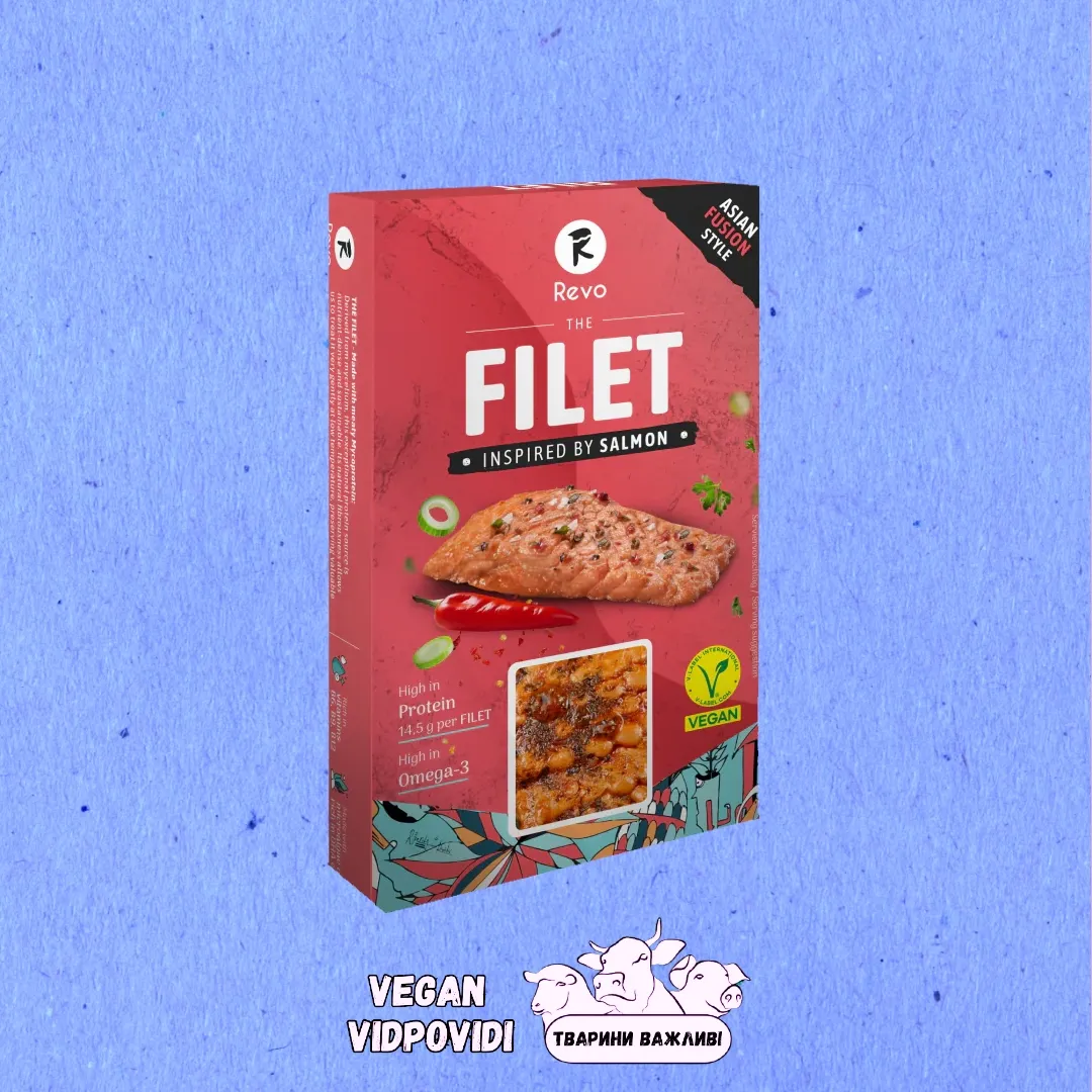 Філе рослинне Азійський ф'южн Asian Fusion Style Revo Foods