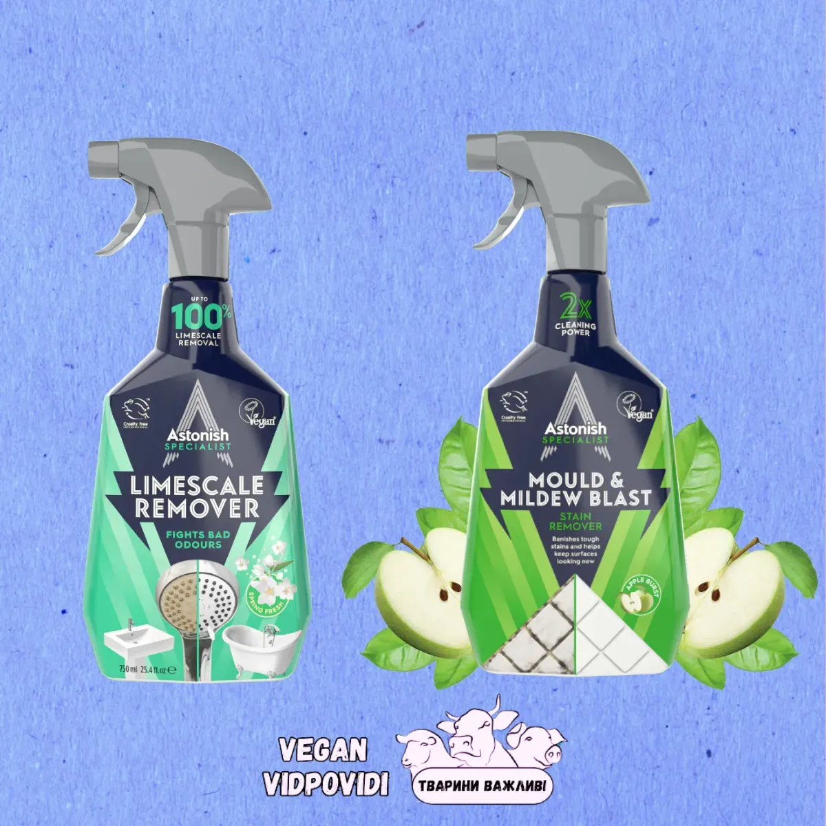 Засоби для миття ванної кімнати Astonish