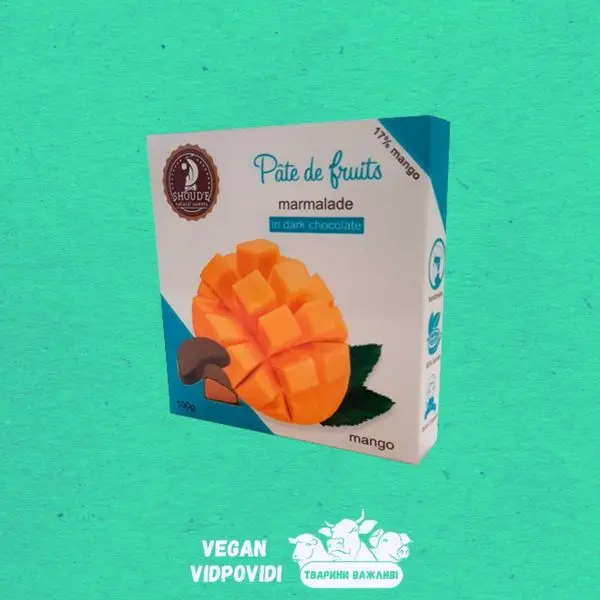 Мармелад Shoud'e Pate de Fruits Манго
