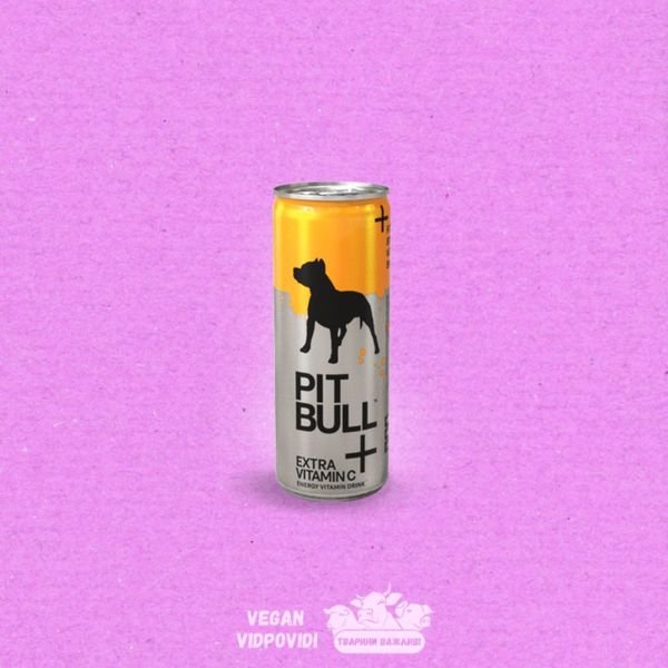 Енергетик Pit bull вітамін С