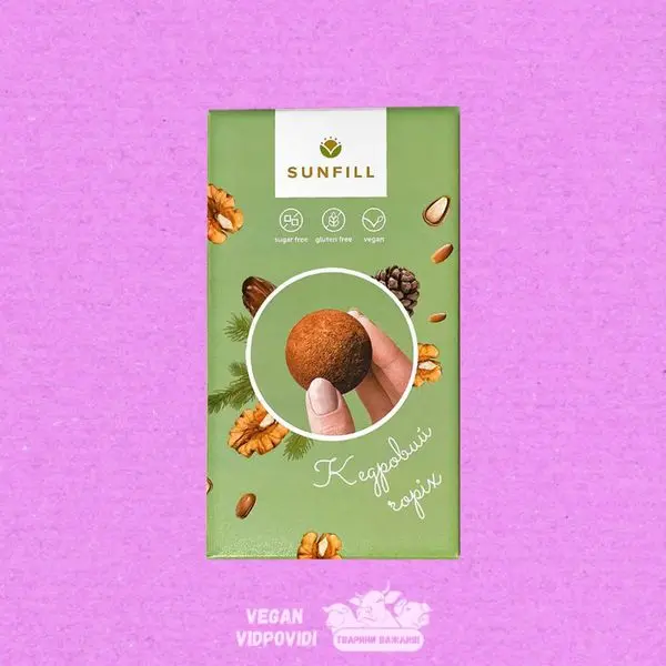Цукерки Кедровий горіх Sunfill