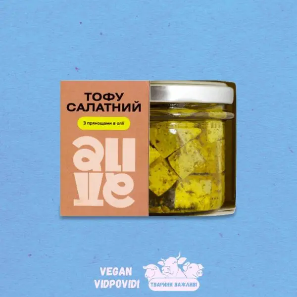 Тофу салатний З прянощами №17 Alive