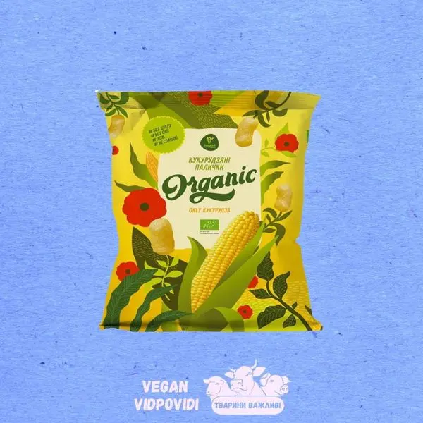 Кукурудзяні палички СОНЯШНИКОВІ Organic Екород