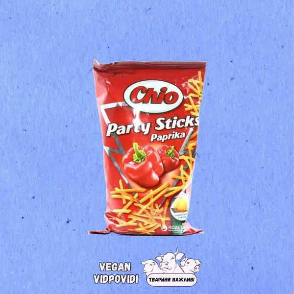 Соломка картопляна Chio Party Sticks Паприка