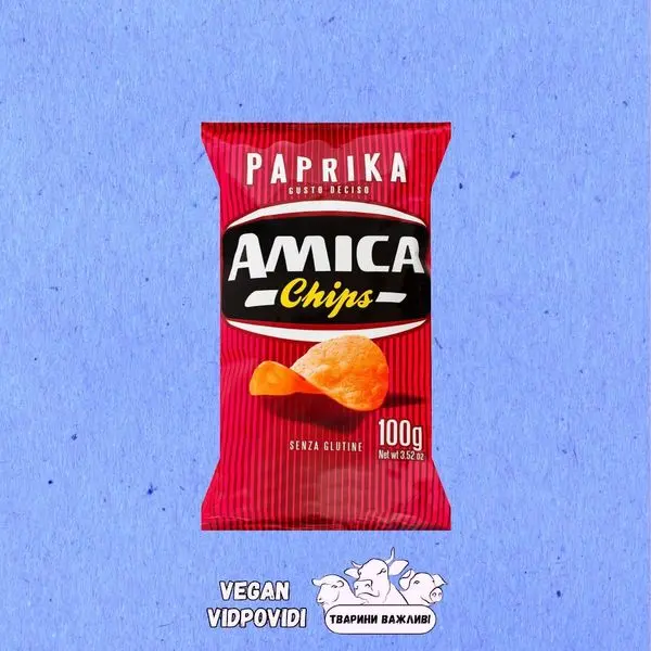 Чипси Amica паприка