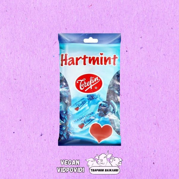 Цукерки/льодяники Trefin М'ята Hartmint