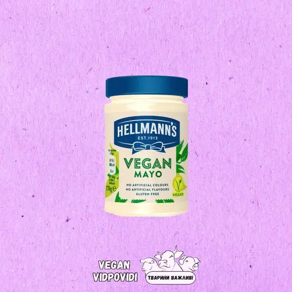 Hellmann's веган майонез