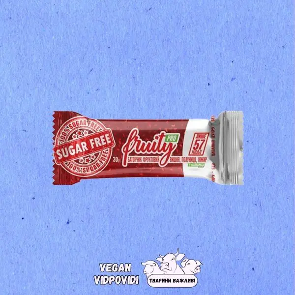 Батончик Fruity Pro Healthy Meal вишня, полуниця, інжир