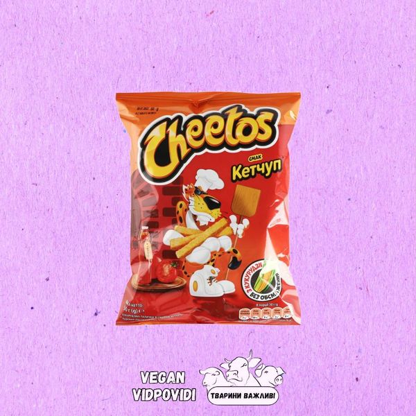 Палички кукурудзяні зі смаком кетчупу Cheetos