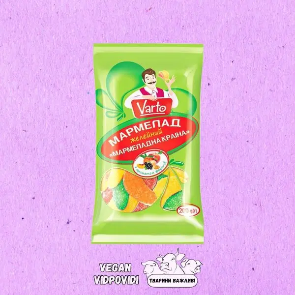 Мармелад Varto Мармеладна країна з ароматом фруктів