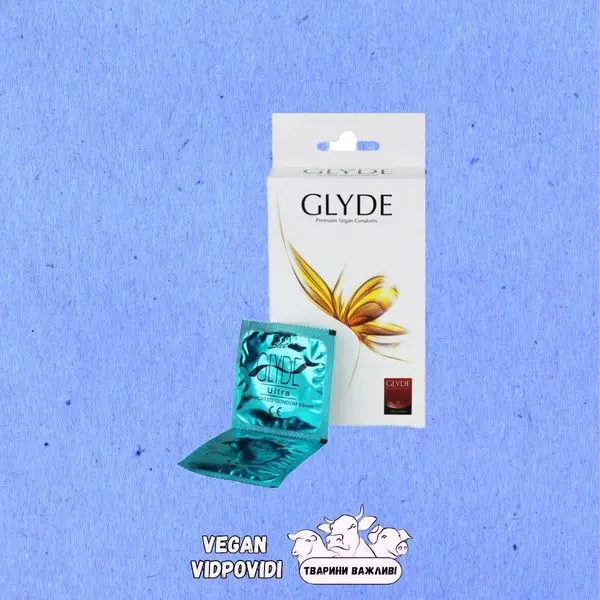 Презервативи та латексні салфетки GLYDE