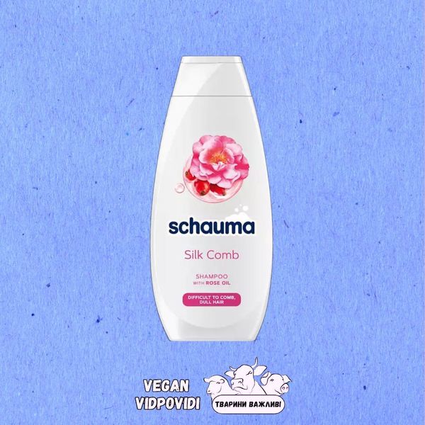 Шампунь-кондиціонер 2в1 Schauma Silk Comb Rose Oil