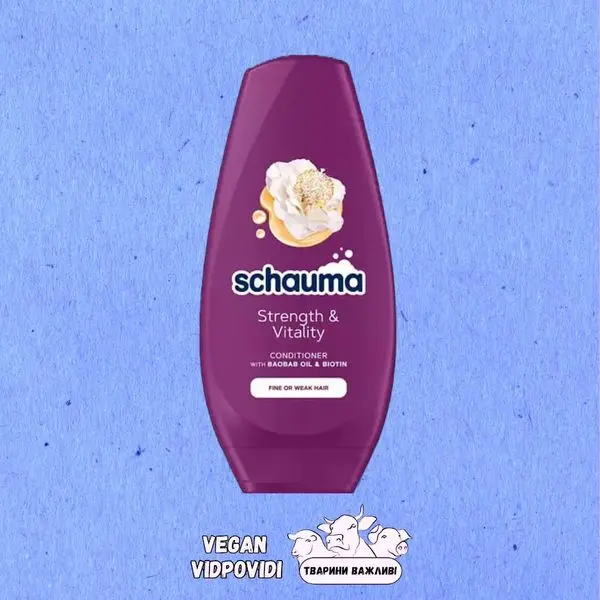 Кондиціонер для волосся Schauma Strength & Vitality