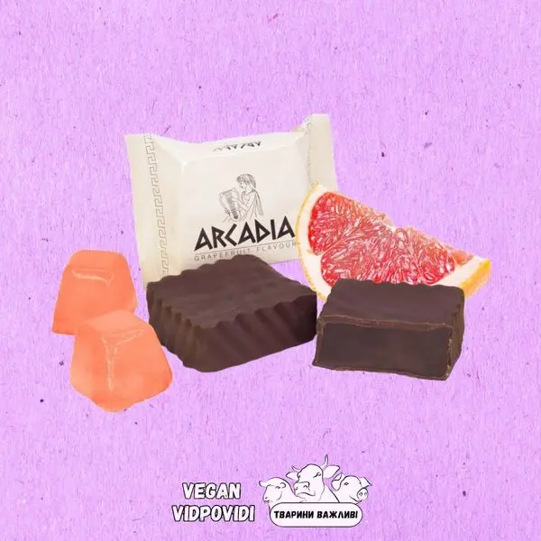 Цукерки Злата Zlata Аркадія Грейпфрут