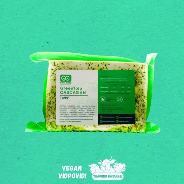 Соєвий сир тофу GreenTofu Caucasian