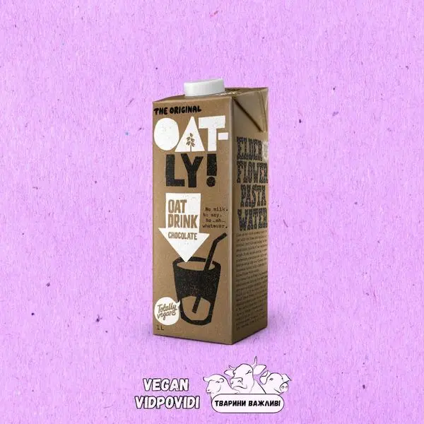 Напій вівсяний зі смаком шоколаду Oatly
