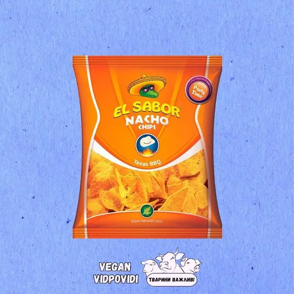 Чипси El Sabor Nacho BBQ
