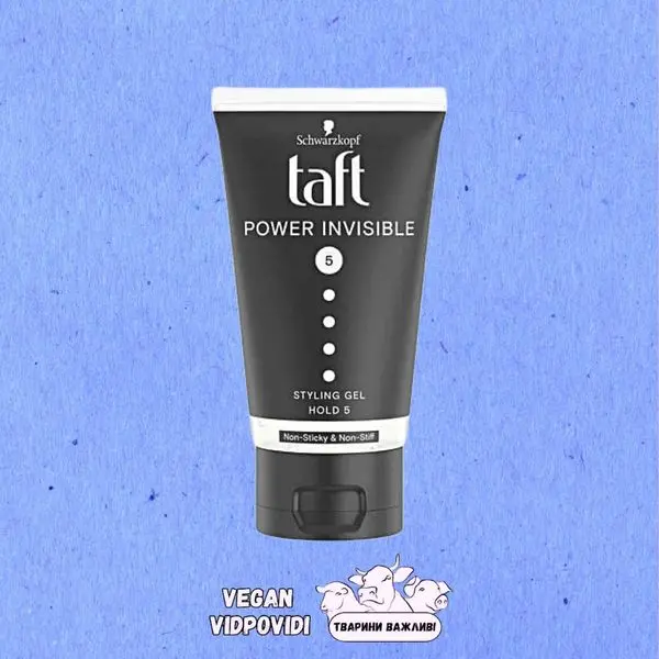 Гель для стайлінгу Taft Power Невидима фіксація Мегафіксація 5