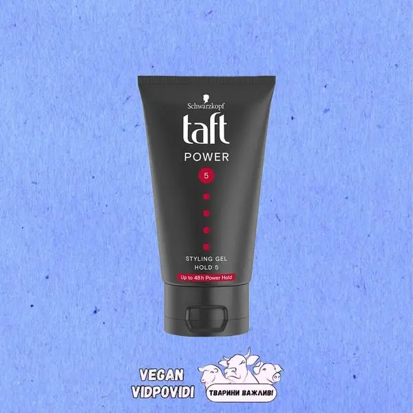 Гель для волосся Taft мегафіксація Power з кофеїном 5