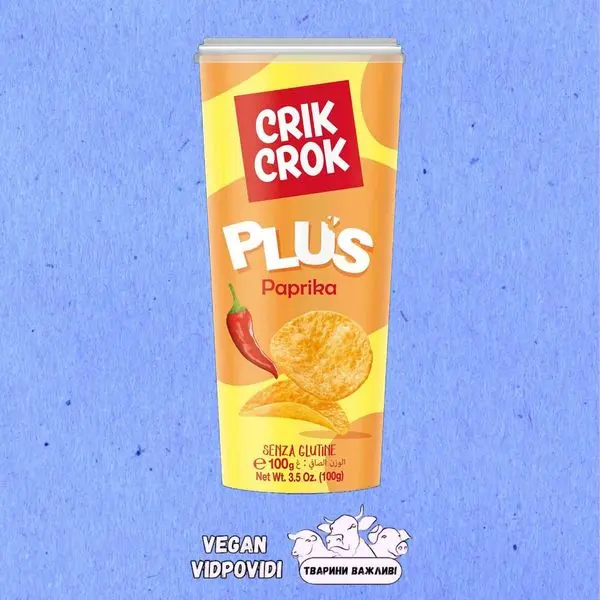 Чипси Crik Crok Паприка
