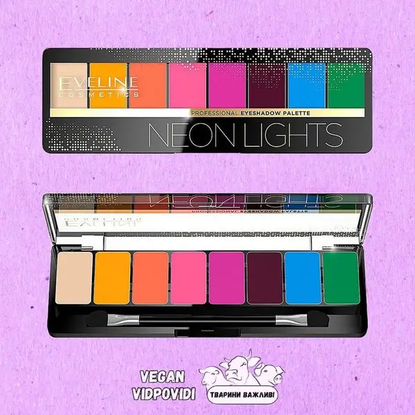Тіні для повік Eveline Cosmetics Neon Lights